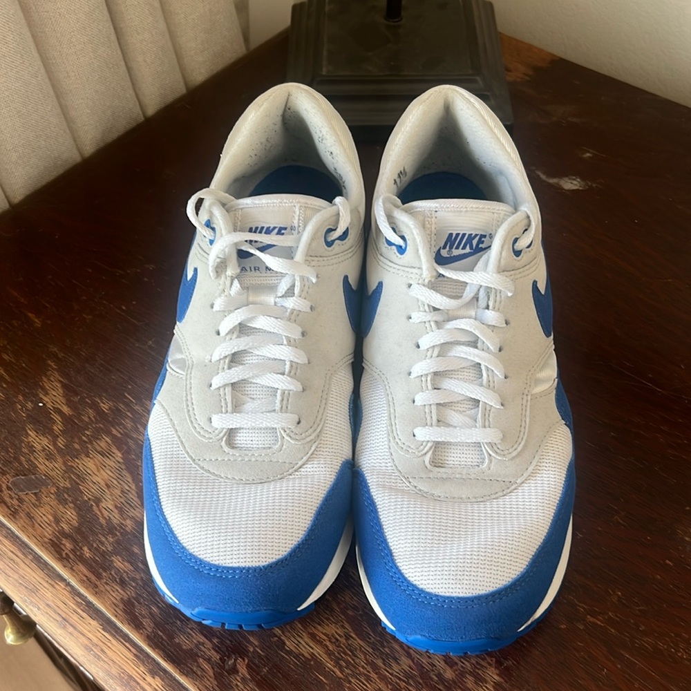 Women's Nike Air Max 1 '86 Premium - White/Royal Blue